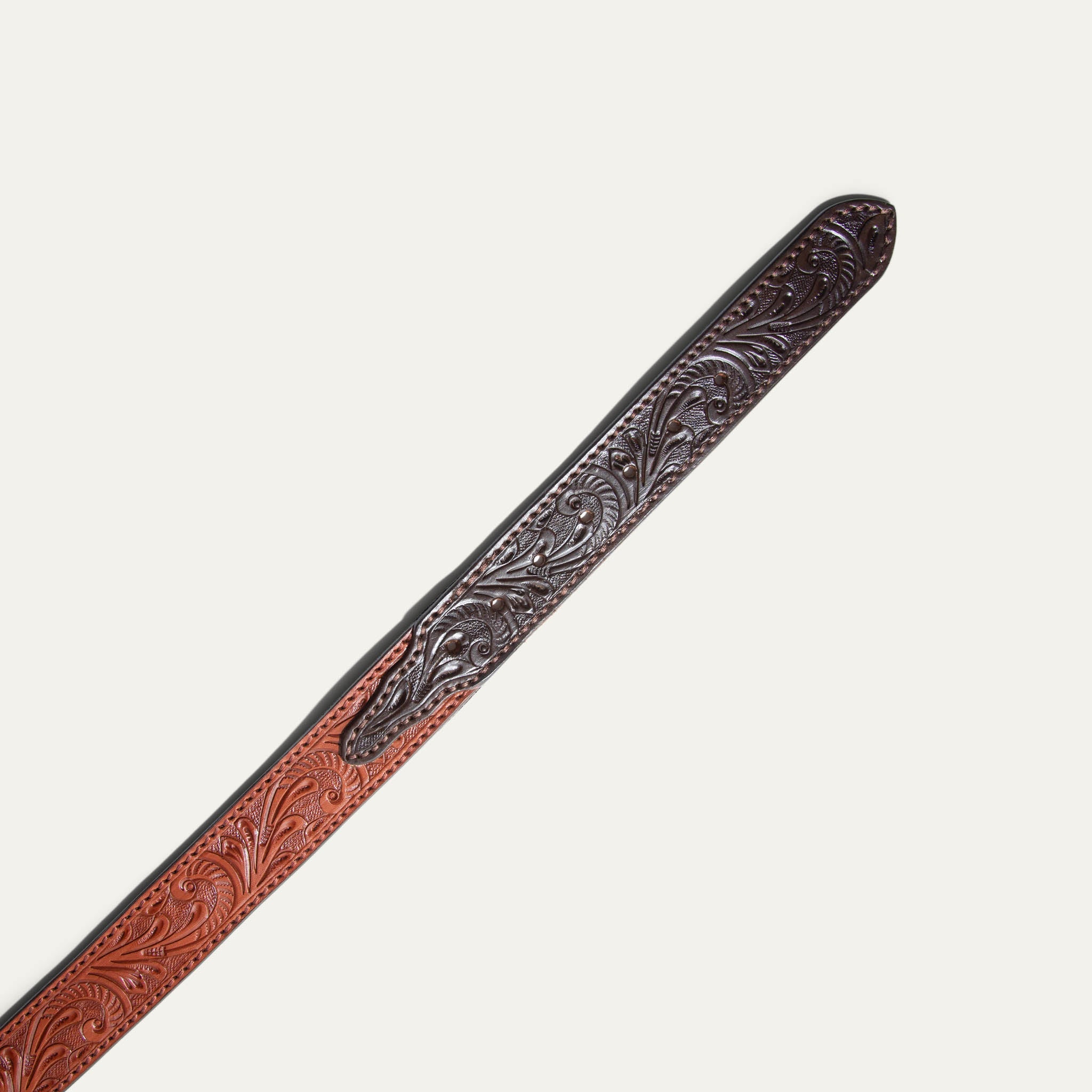 Hand-Tooled Western Billet