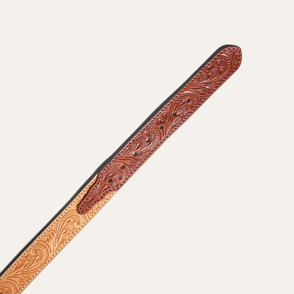 Hand-Tooled Western Billet